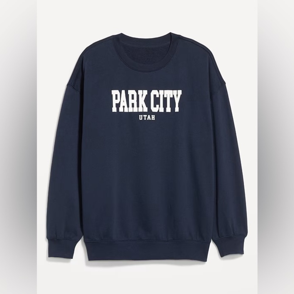 3/$15 old navy park city sweatshirt size small petite